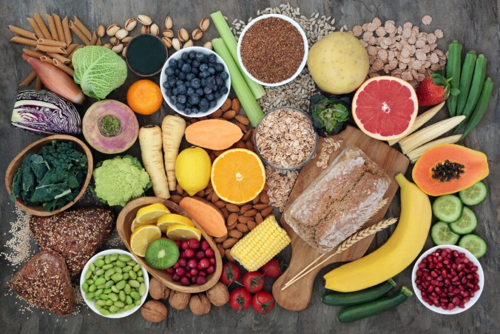 dieta rica em fibras